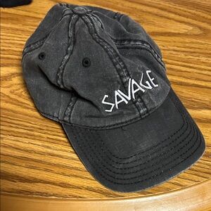 Spencer's Black 'Savage' Hat